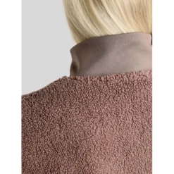 Montar Vest MoEbba Teddy Pile Golden Quartz Nougat Brown