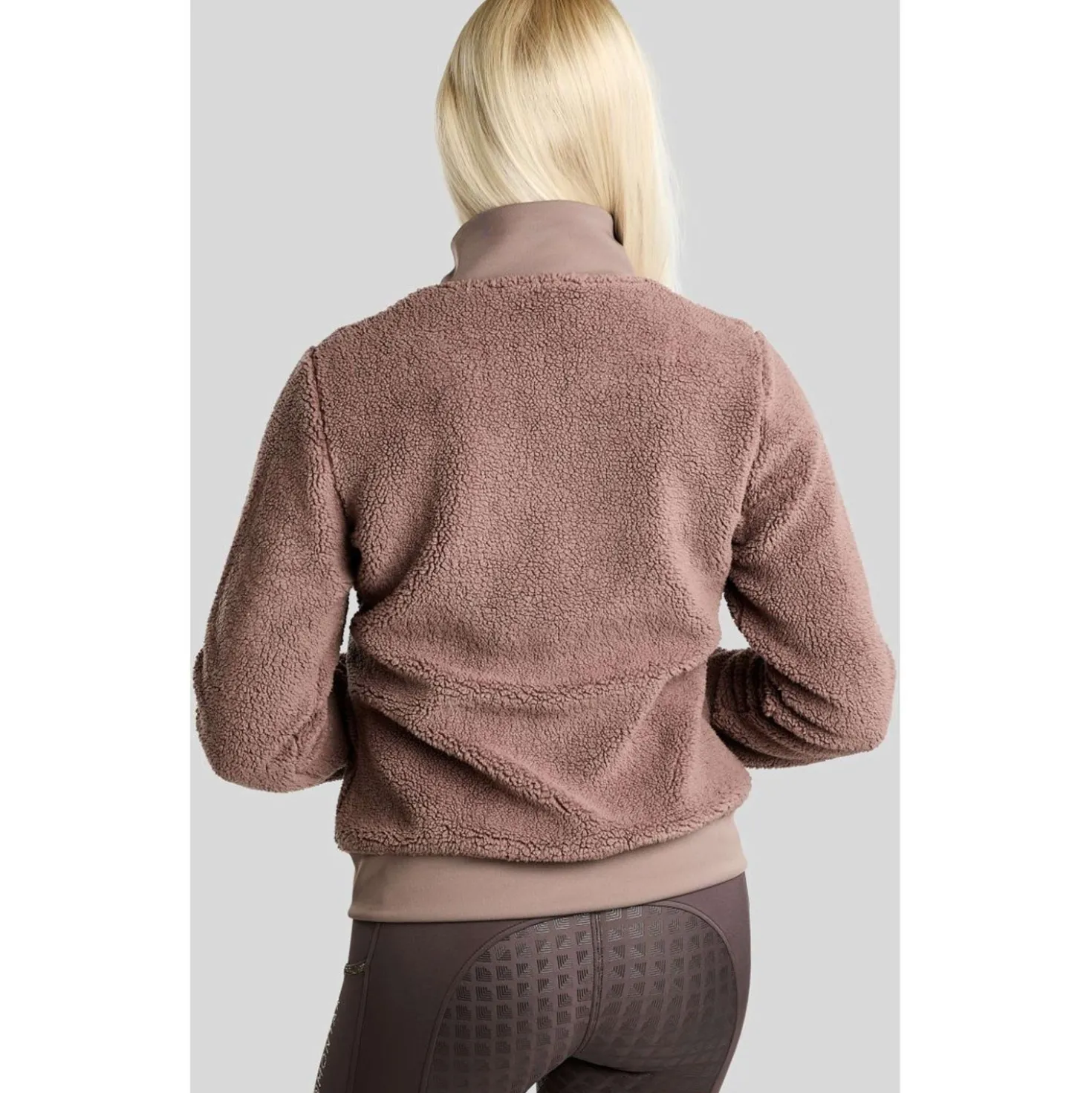 Montar Vest MoEbba Teddy Pile Golden Quartz Nougat Brown