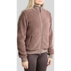 Montar Vest MoEbba Teddy Pile Golden Quartz Nougat Brown