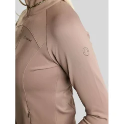 Montar Vest MoVeronica Golden Quartz Crystal Nougat Brown