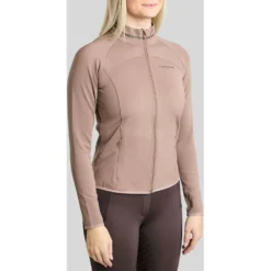 Montar Vest MoVeronica Golden Quartz Crystal Nougat Brown