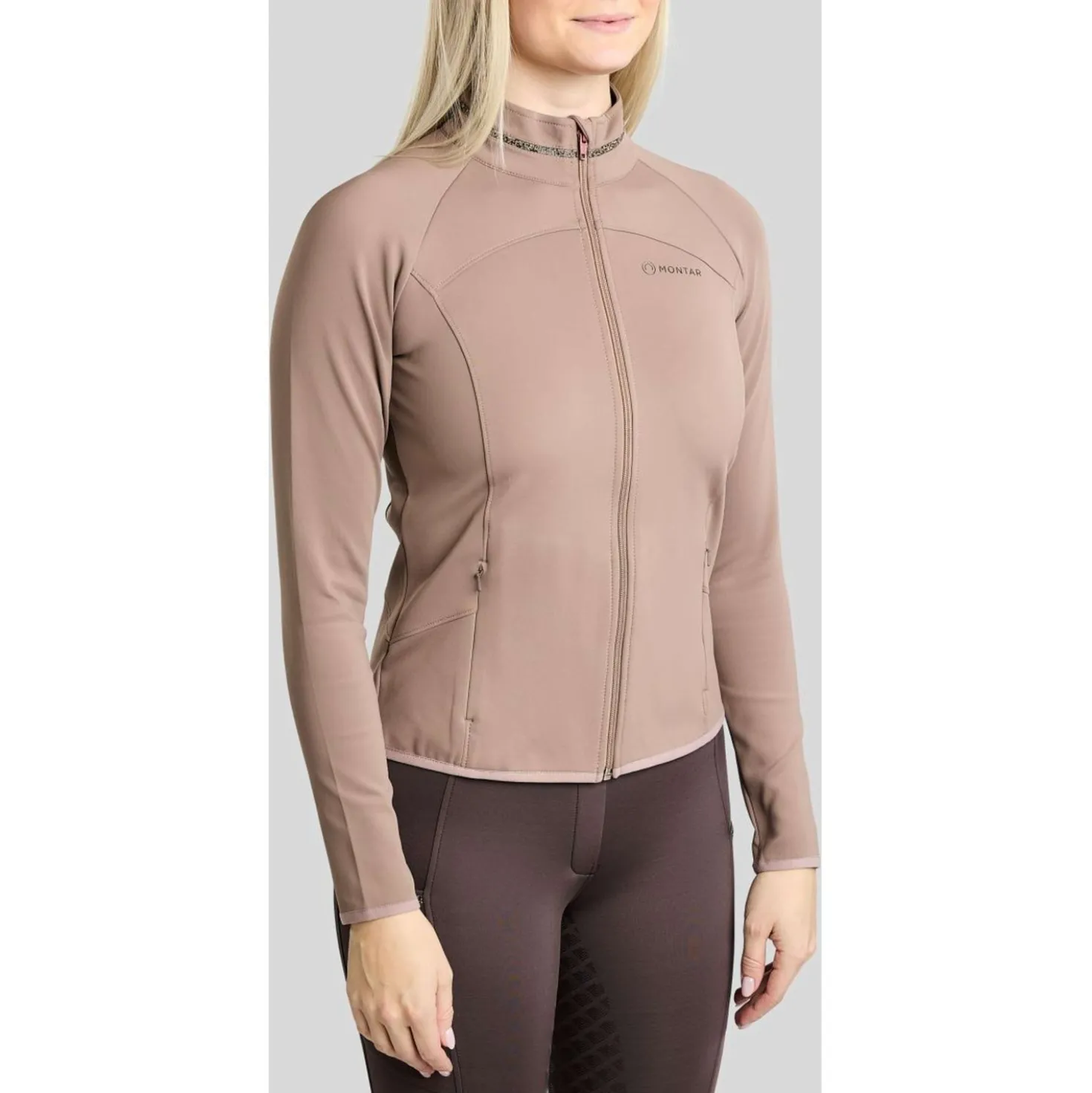 Montar Vest MoVeronica Golden Quartz Crystal Nougat Brown