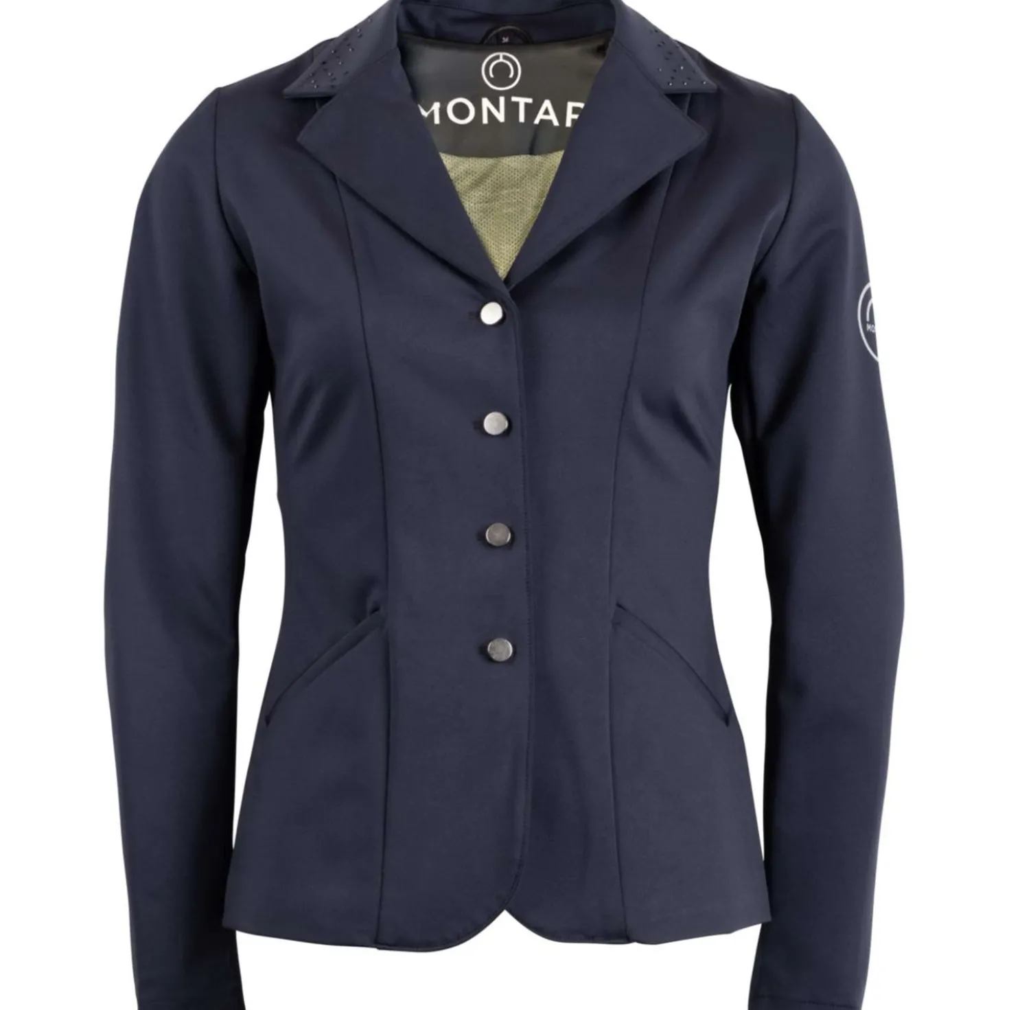 Montar Wedstrijdjasje Bonnie Crystal Navy