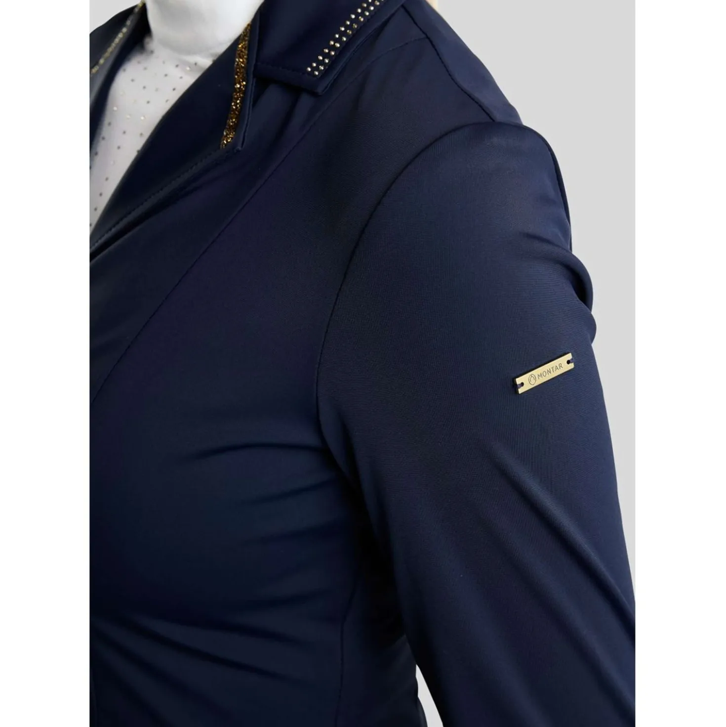 Montar Wedstrijdjasje MoEve Golden Quartz Crystals Navy