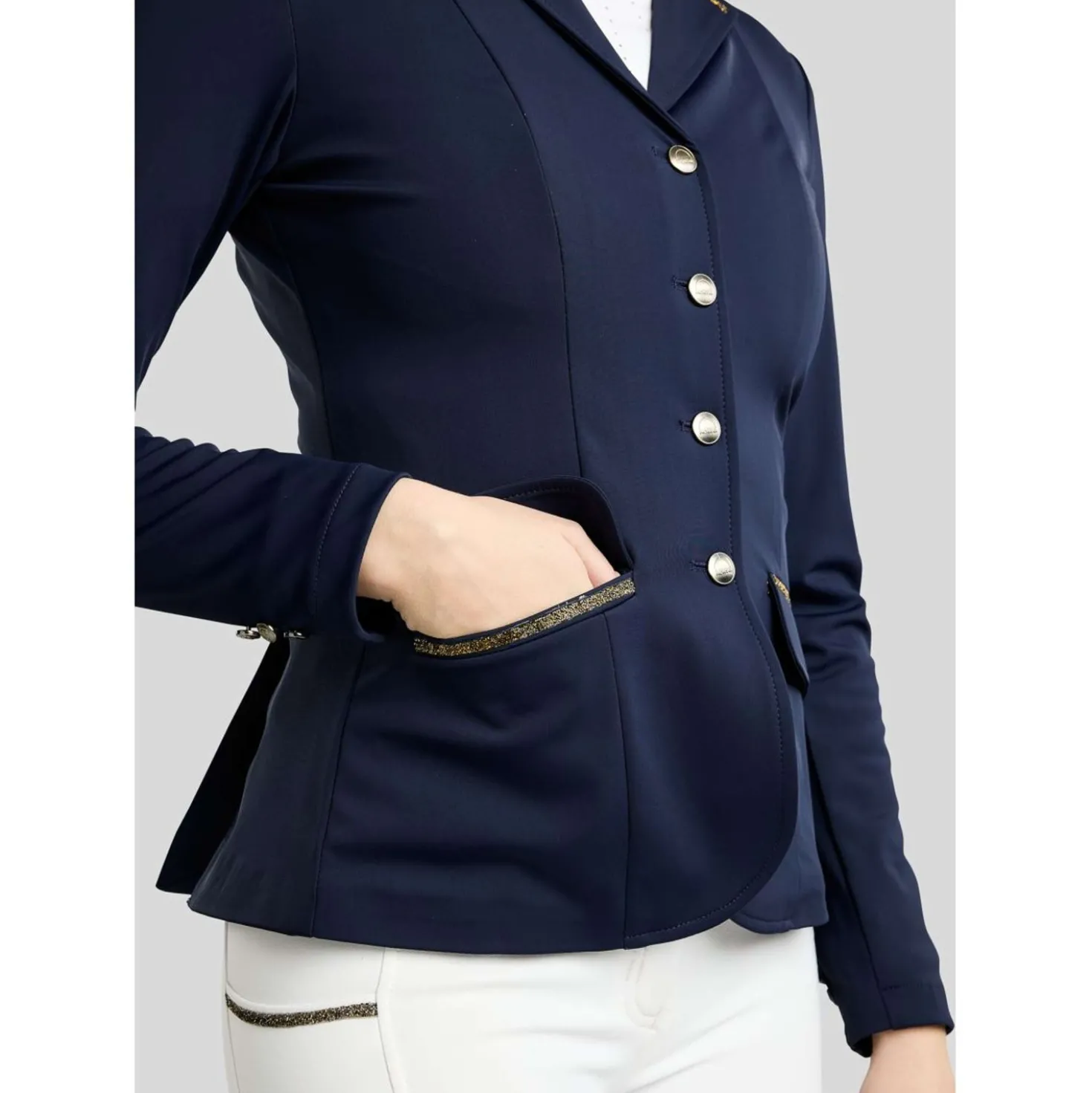 Montar Wedstrijdjasje MoEve Golden Quartz Crystals Navy