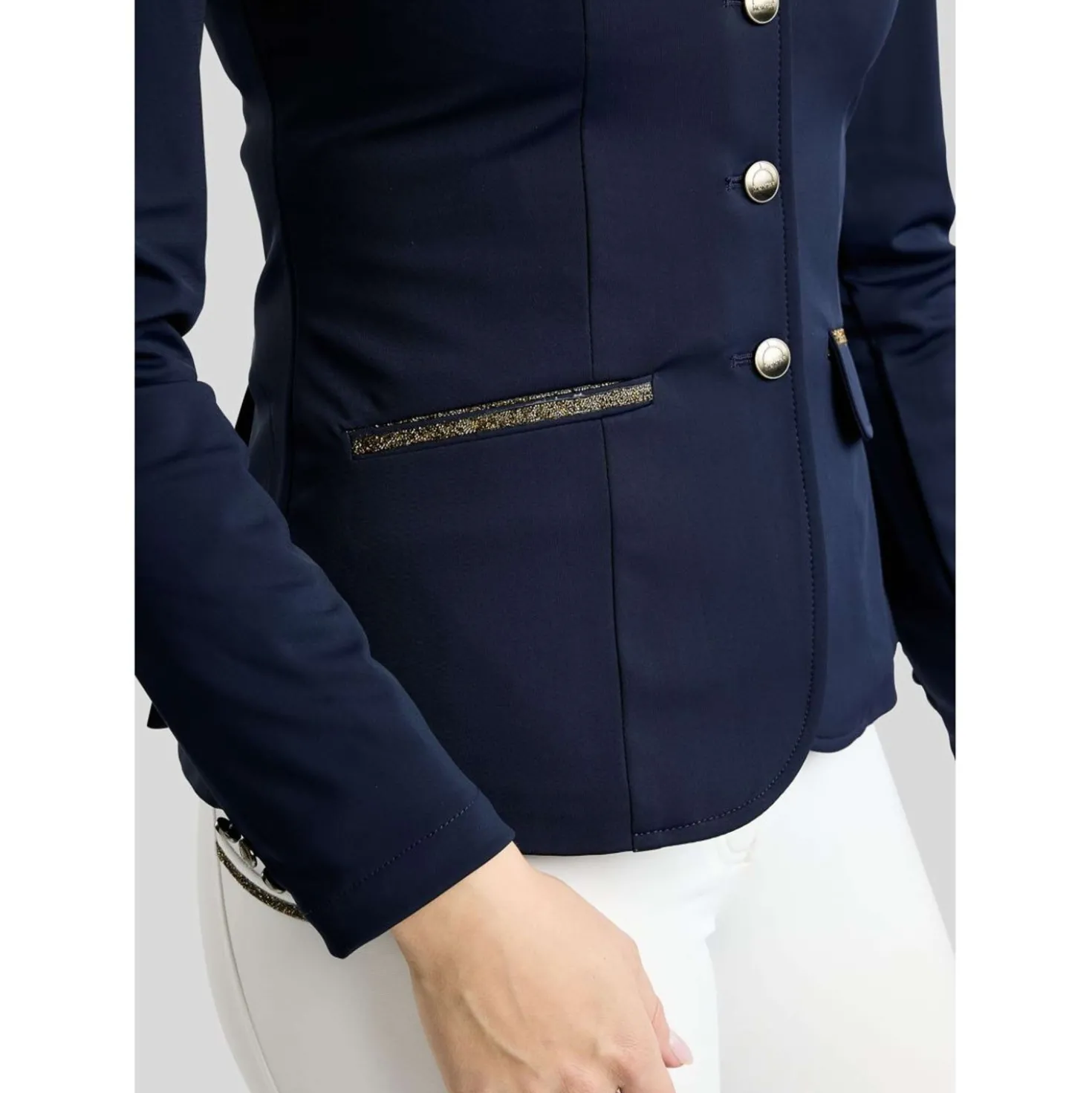 Montar Wedstrijdjasje MoEve Golden Quartz Crystals Navy