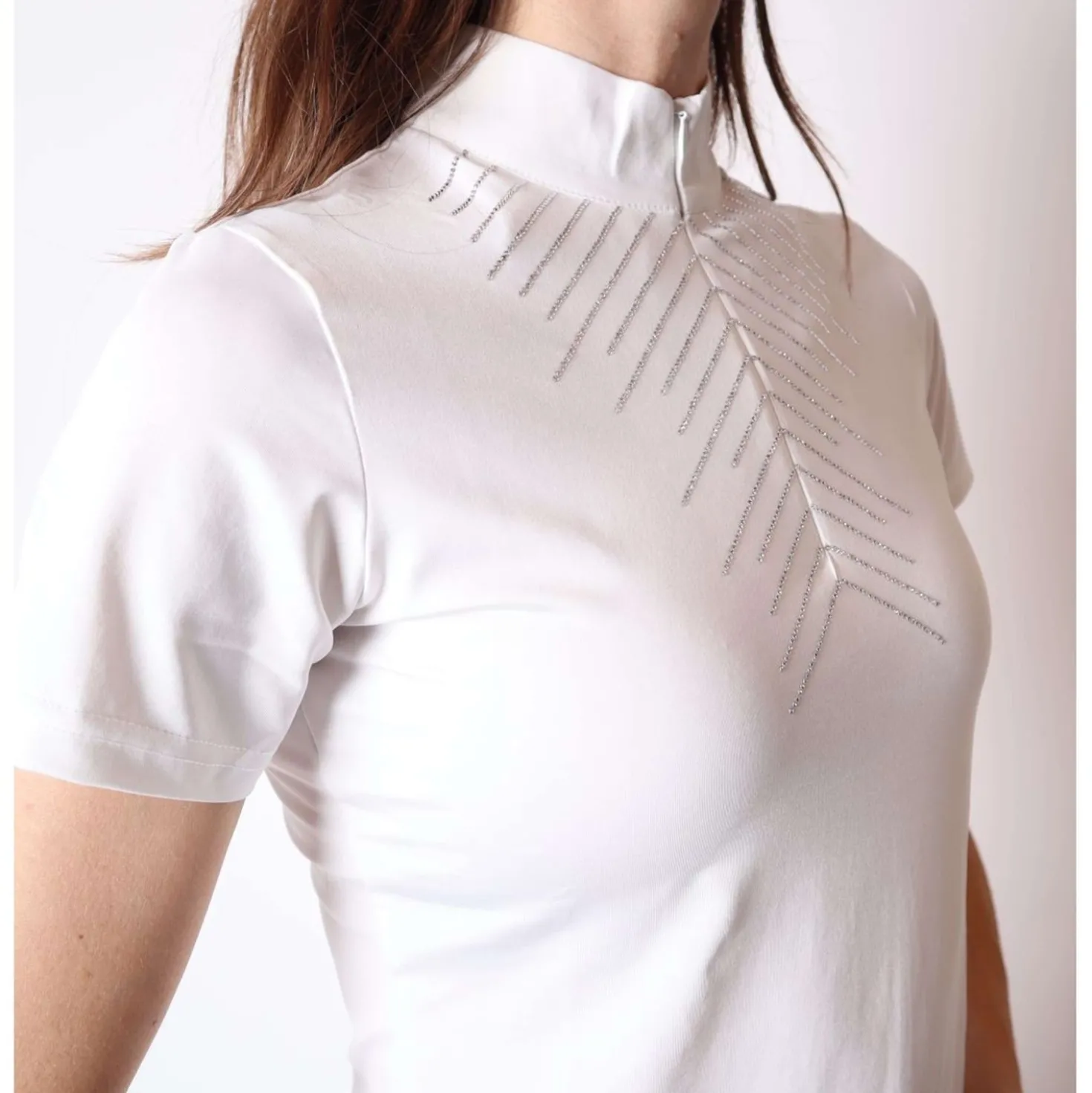 Montar Wedstrijdshirt Bling MonTech Wit