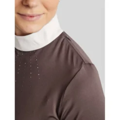 Montar Wedstrijdshirt MoEmilia Lange Mouwen Black Peony