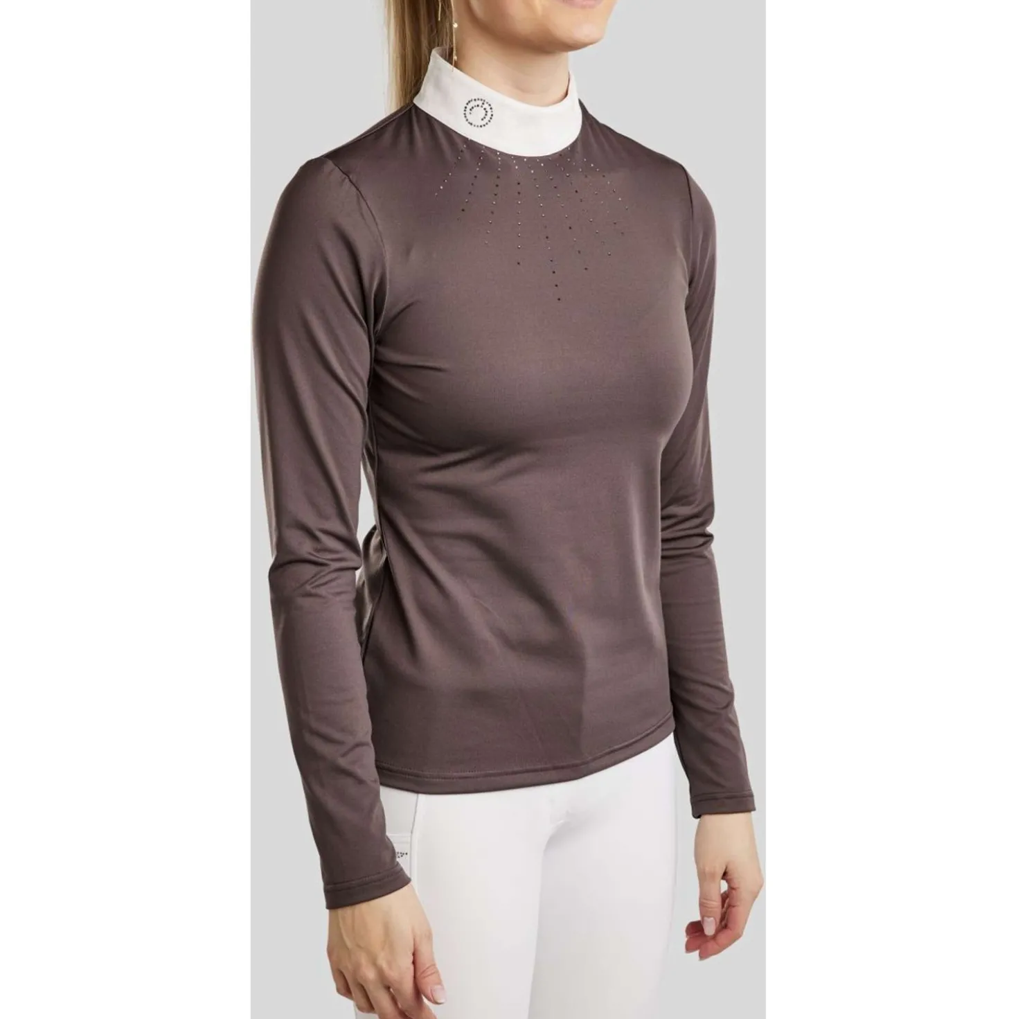 Montar Wedstrijdshirt MoEmilia Lange Mouwen Black Peony