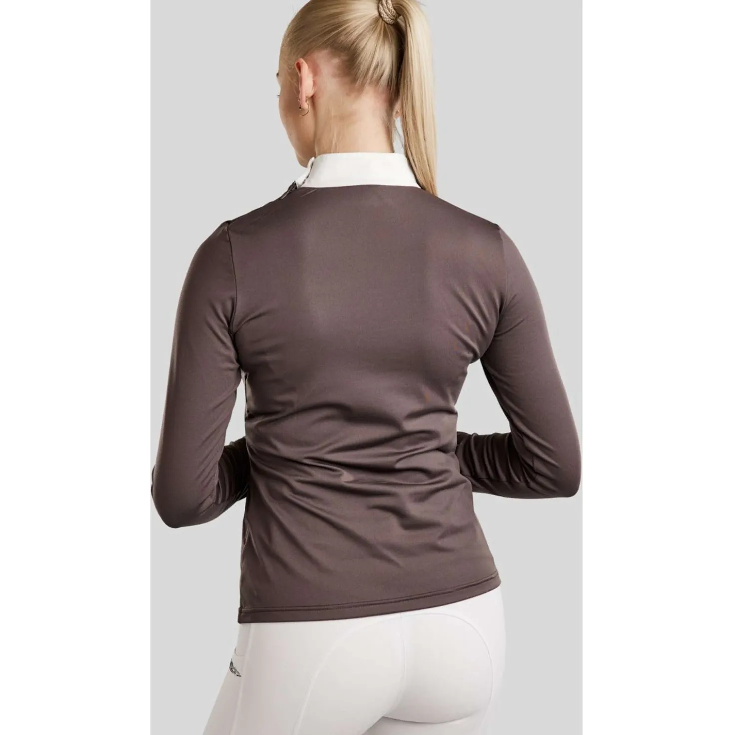 Montar Wedstrijdshirt MoEmilia Lange Mouwen Black Peony