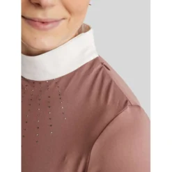 Montar Wedstrijdshirt MoEmilia Lange Mouwen Dusty Rose