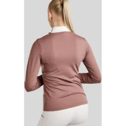 Montar Wedstrijdshirt MoEmilia Lange Mouwen Dusty Rose