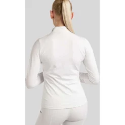 Montar Wedstrijdshirt MoEmilia Lange Mouwen Wit