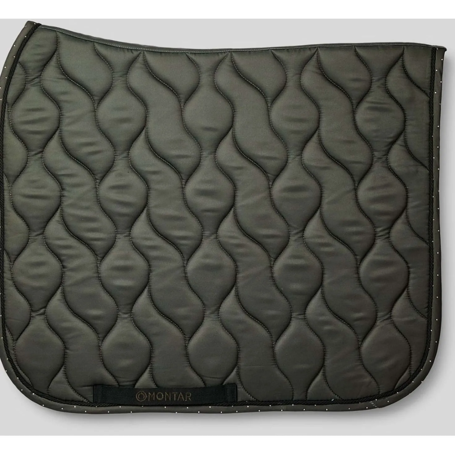 Montar Zadeldekje Fair Crystals Dressuur Forest Green