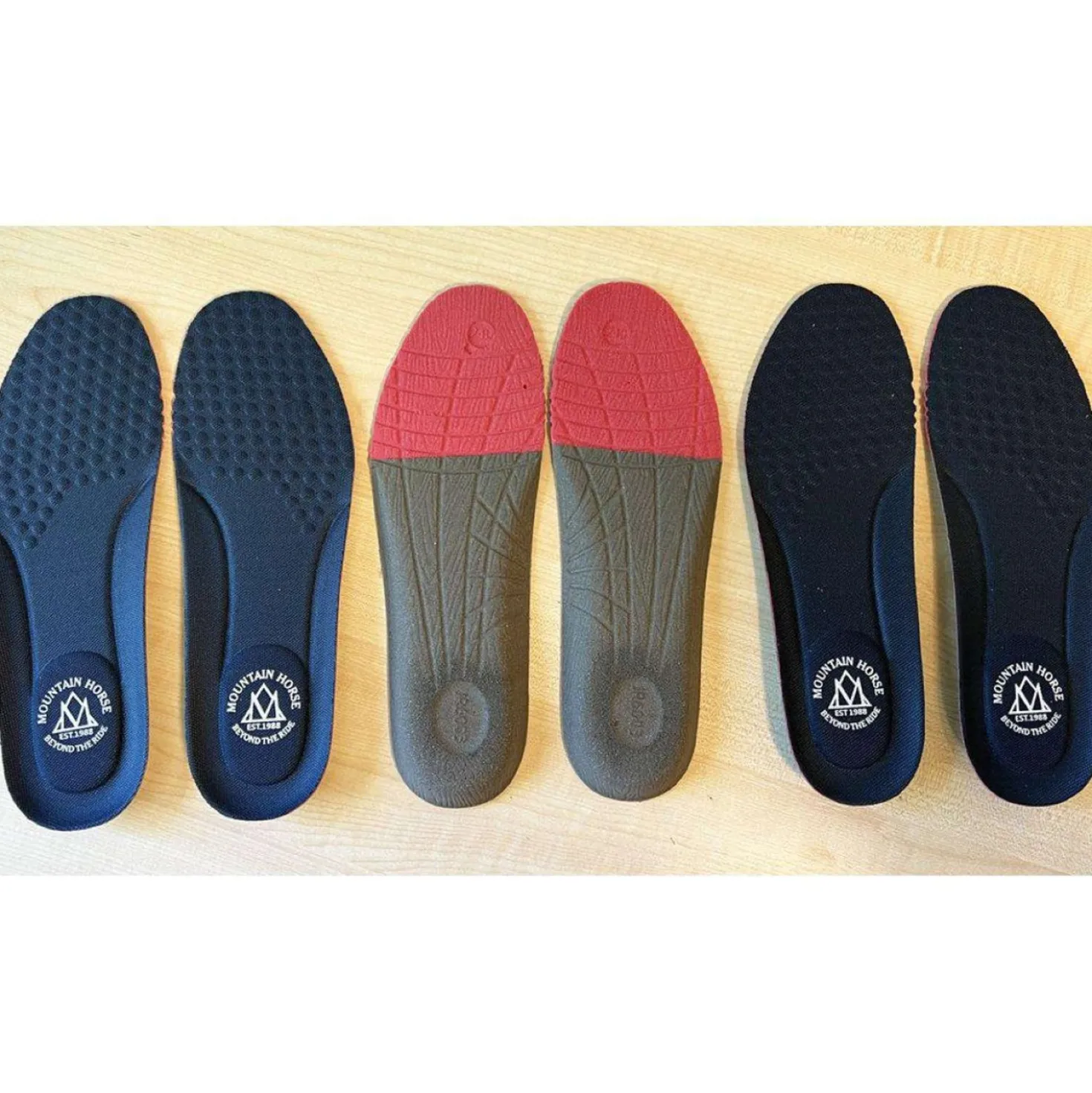 Mountain Horse Inlegzooltjes Airflow 3 paar Navy