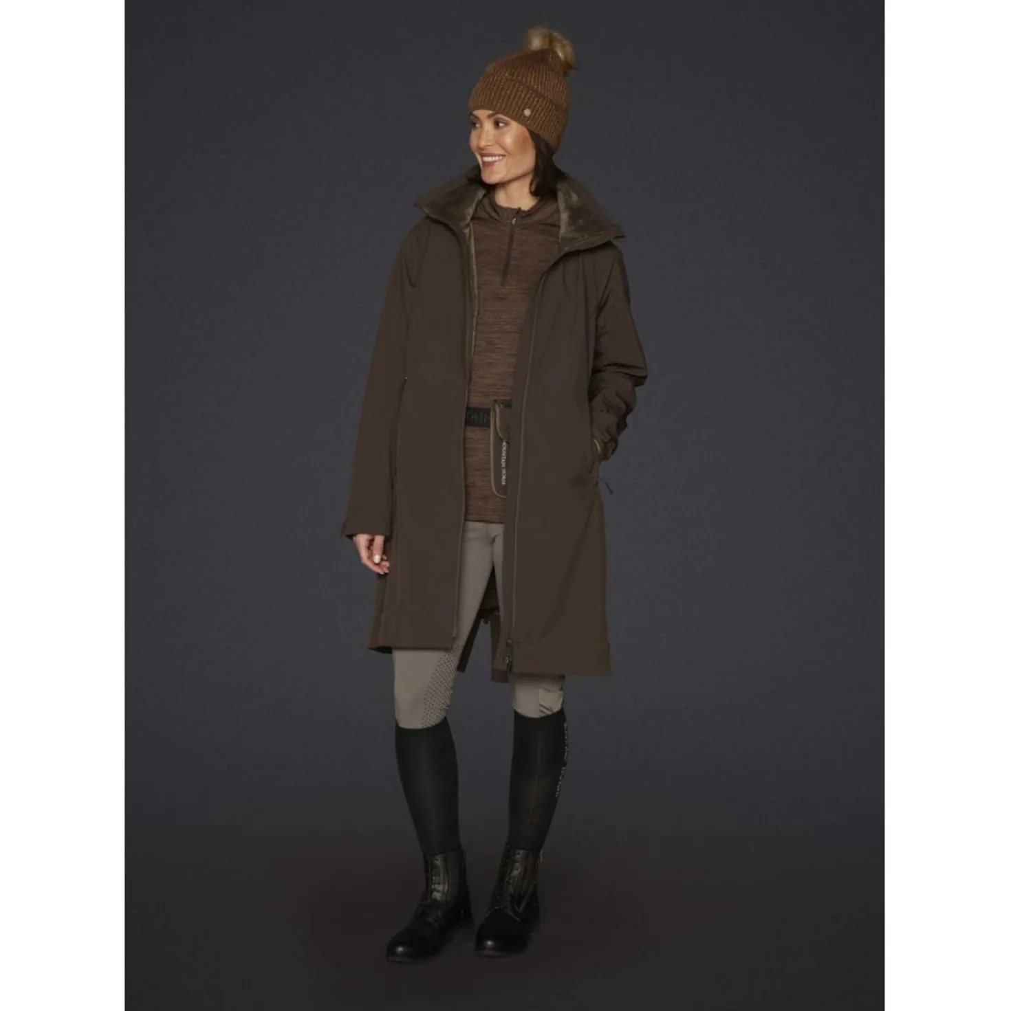 Mountain Horse Jas Stella Softshell Lang Bruin