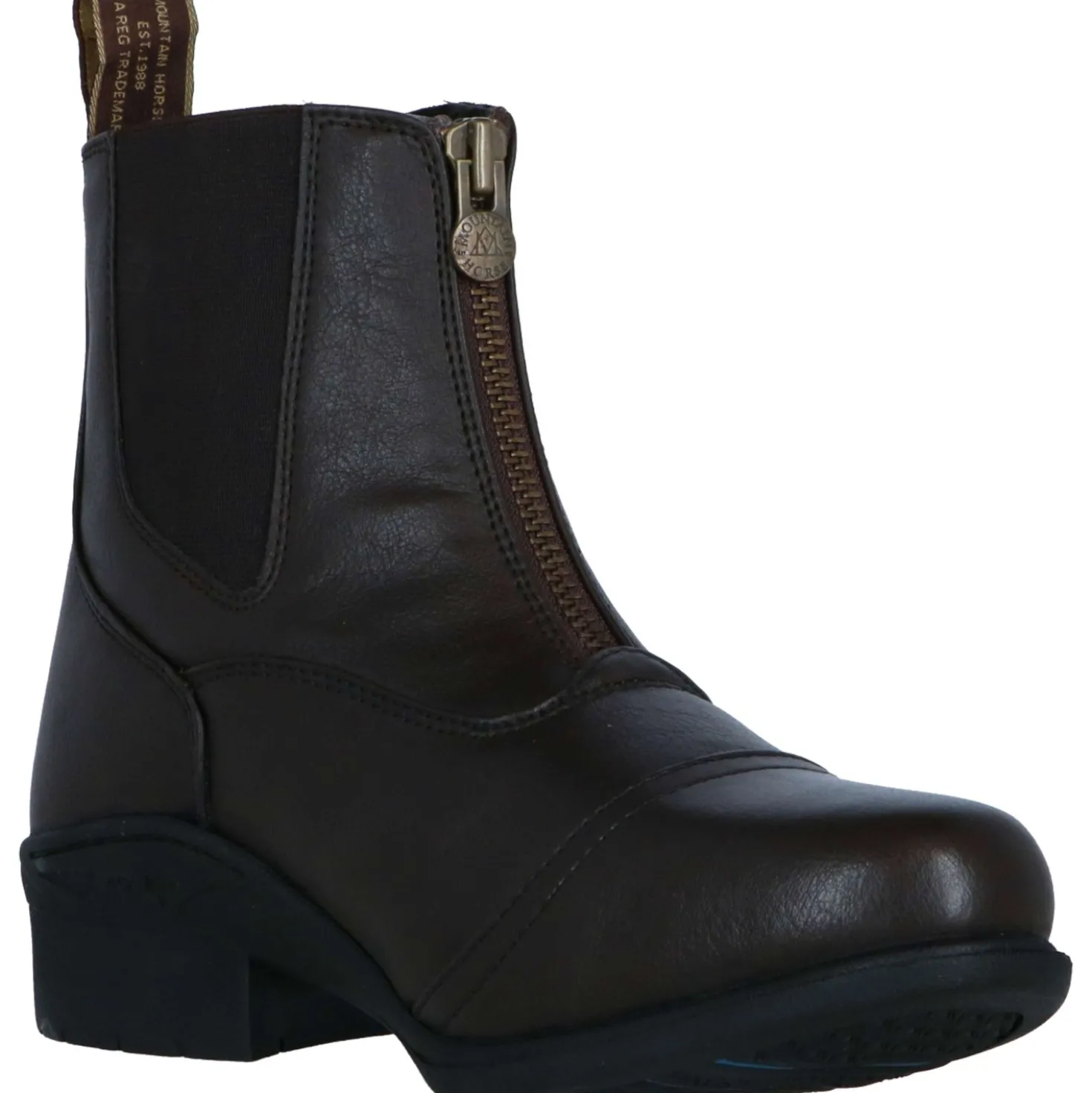 Mountain Horse Jodhpurs Veganza Zip Paddock Bruin