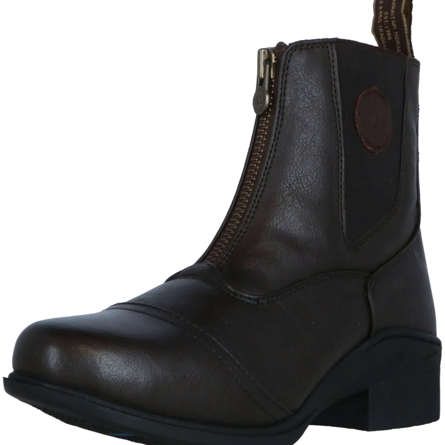 Mountain Horse Jodhpurs Veganza Zip Paddock Bruin