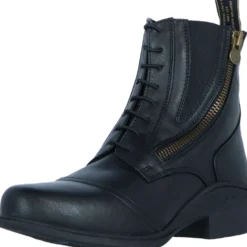 Mountain Horse Jodhpurs Veganza Side Zip Paddock Zwart