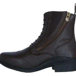 Mountain Horse Jodhpurs Veganza Side Zip Paddock Bruin
