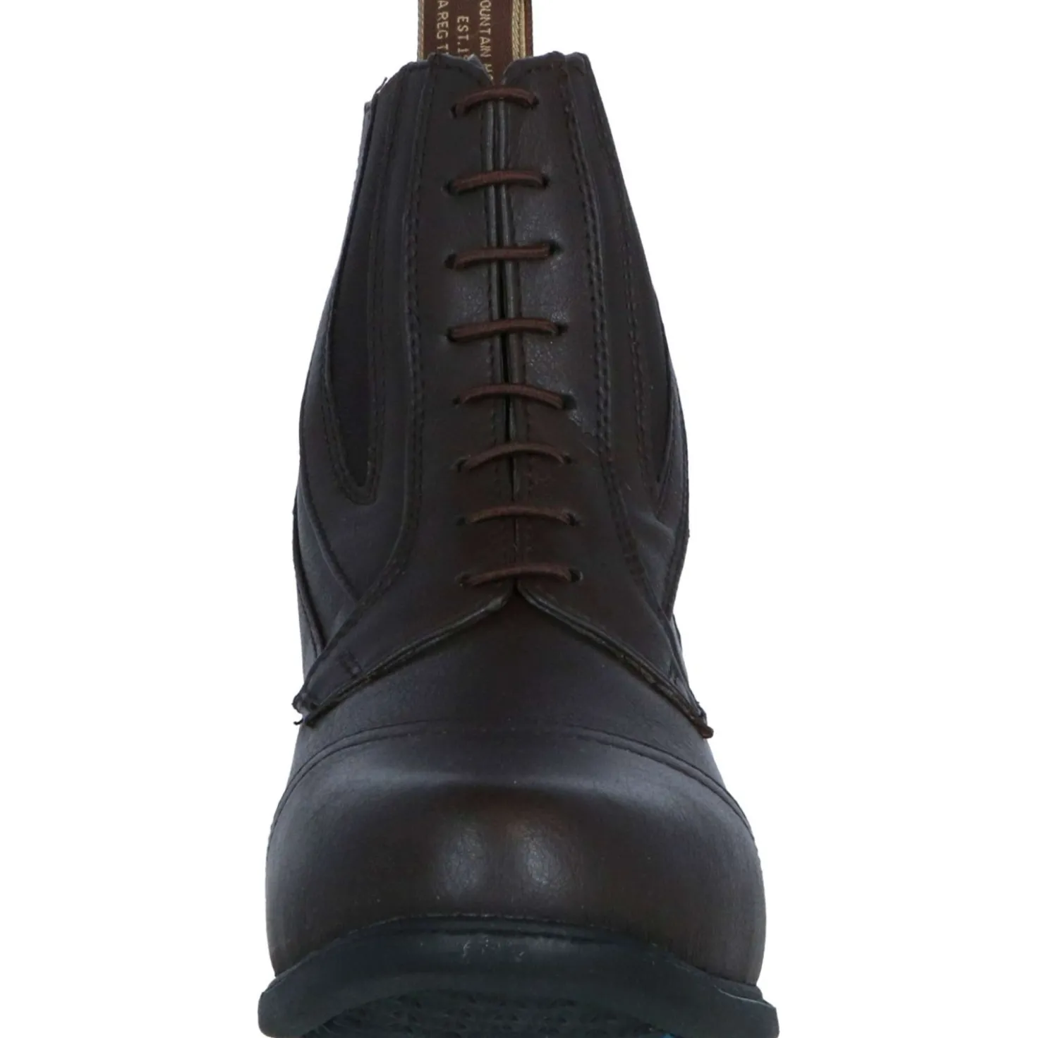 Mountain Horse Jodhpurs Veganza Side Zip Paddock Bruin