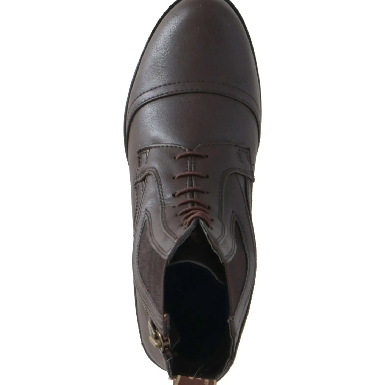Mountain Horse Jodhpurs Veganza Side Zip Paddock Bruin