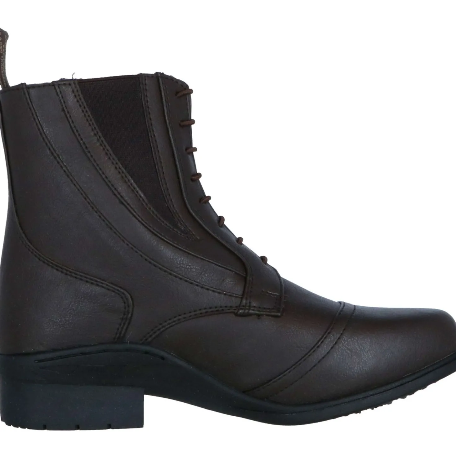 Mountain Horse Jodhpurs Veganza Side Zip Paddock Bruin