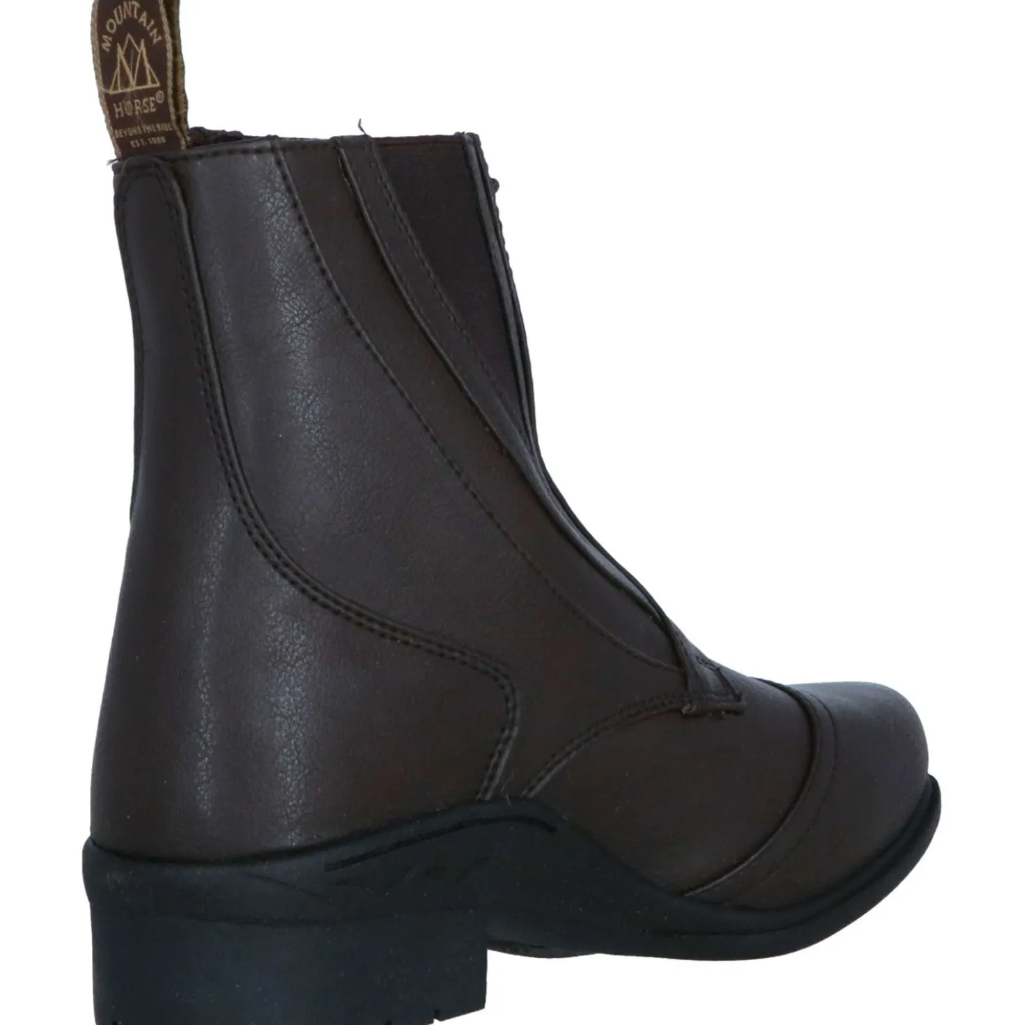 Mountain Horse Jodhpurs Veganza Side Zip Paddock Bruin