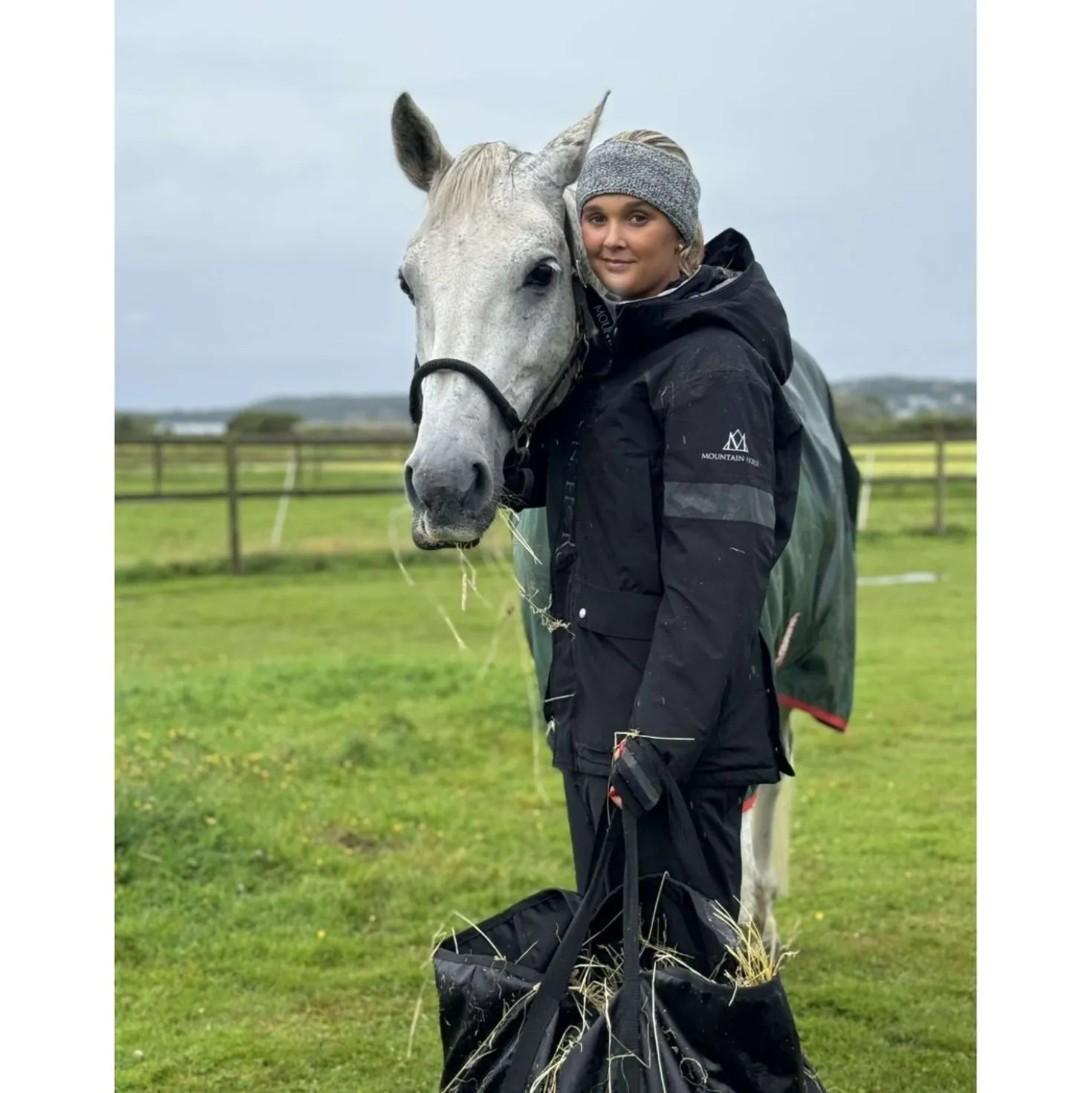 Mountain Horse Korte parka Galaxy Navy