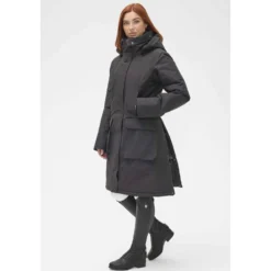 Mountain Horse Lange Jas Saga Onyx Black