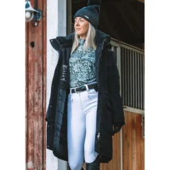 Mountain Horse Lange Jas Saga Onyx Black