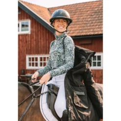 Mountain Horse Lange Jas Saga Onyx Black