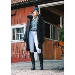 Mountain Horse Lange Jas Saga Onyx Black