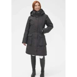 Mountain Horse Lange Jas Saga Onyx Black