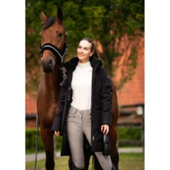 Mountain Horse Lange Jas Saga Onyx Black