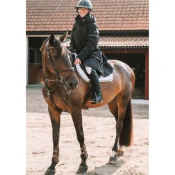 Mountain Horse Lange Jas Saga Onyx Black