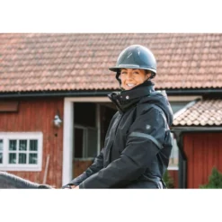 Mountain Horse Lange Jas Saga Onyx Black
