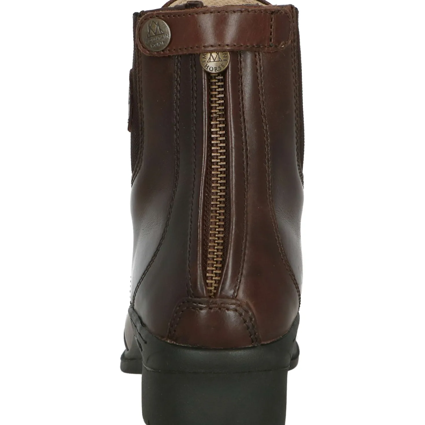 Mountain Horse Paddock Boots Aurora Back Zip Brown