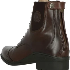Mountain Horse Paddock Boots Aurora Back Zip Brown