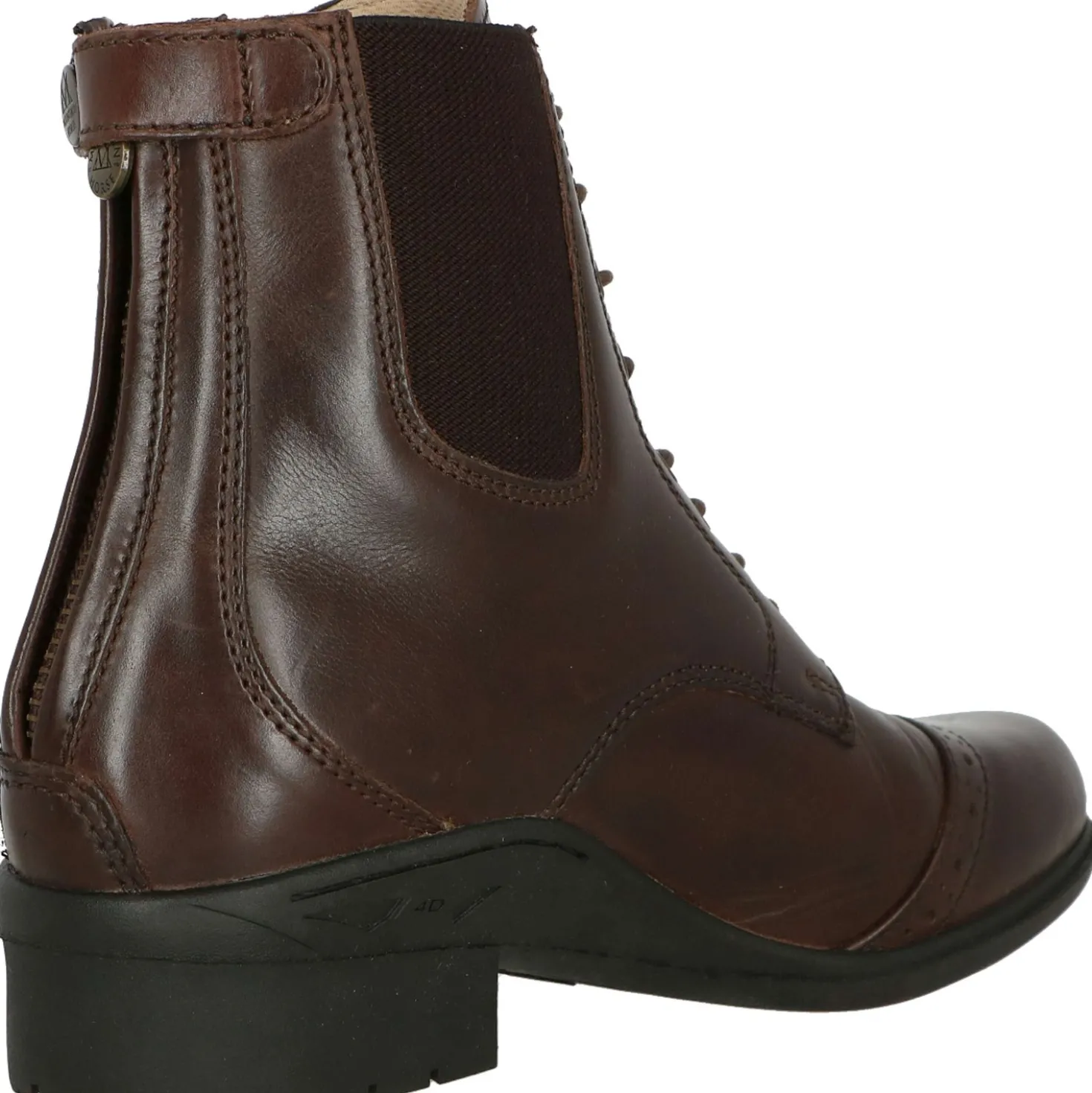 Mountain Horse Paddock Boots Aurora Back Zip Brown