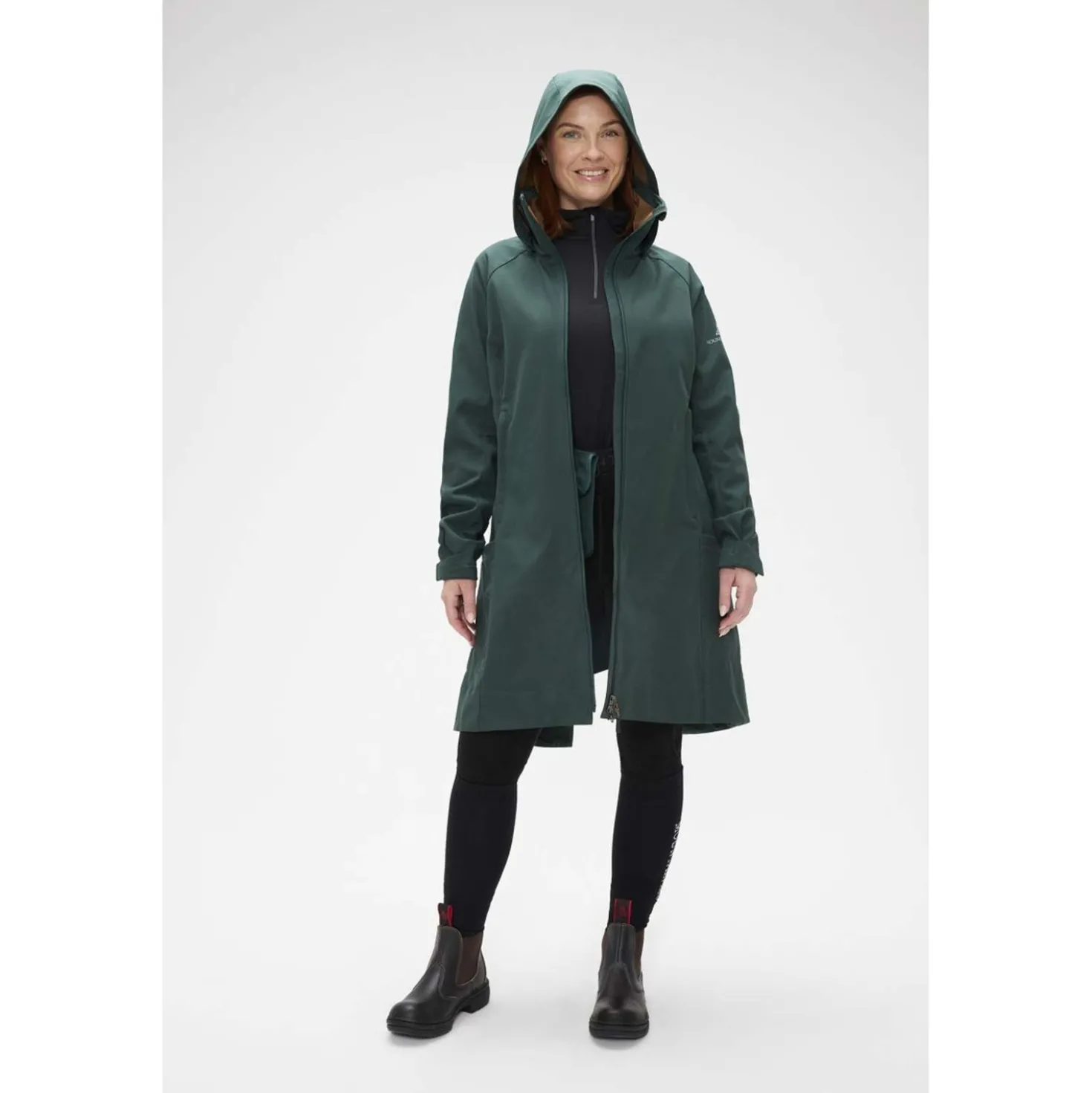 Mountain Horse Parka Stella Softshell Pine Green
