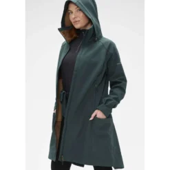 Mountain Horse Parka Stella Softshell Pine Green