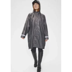 Mountain Horse Regenponcho Drizzle Rain Zwart