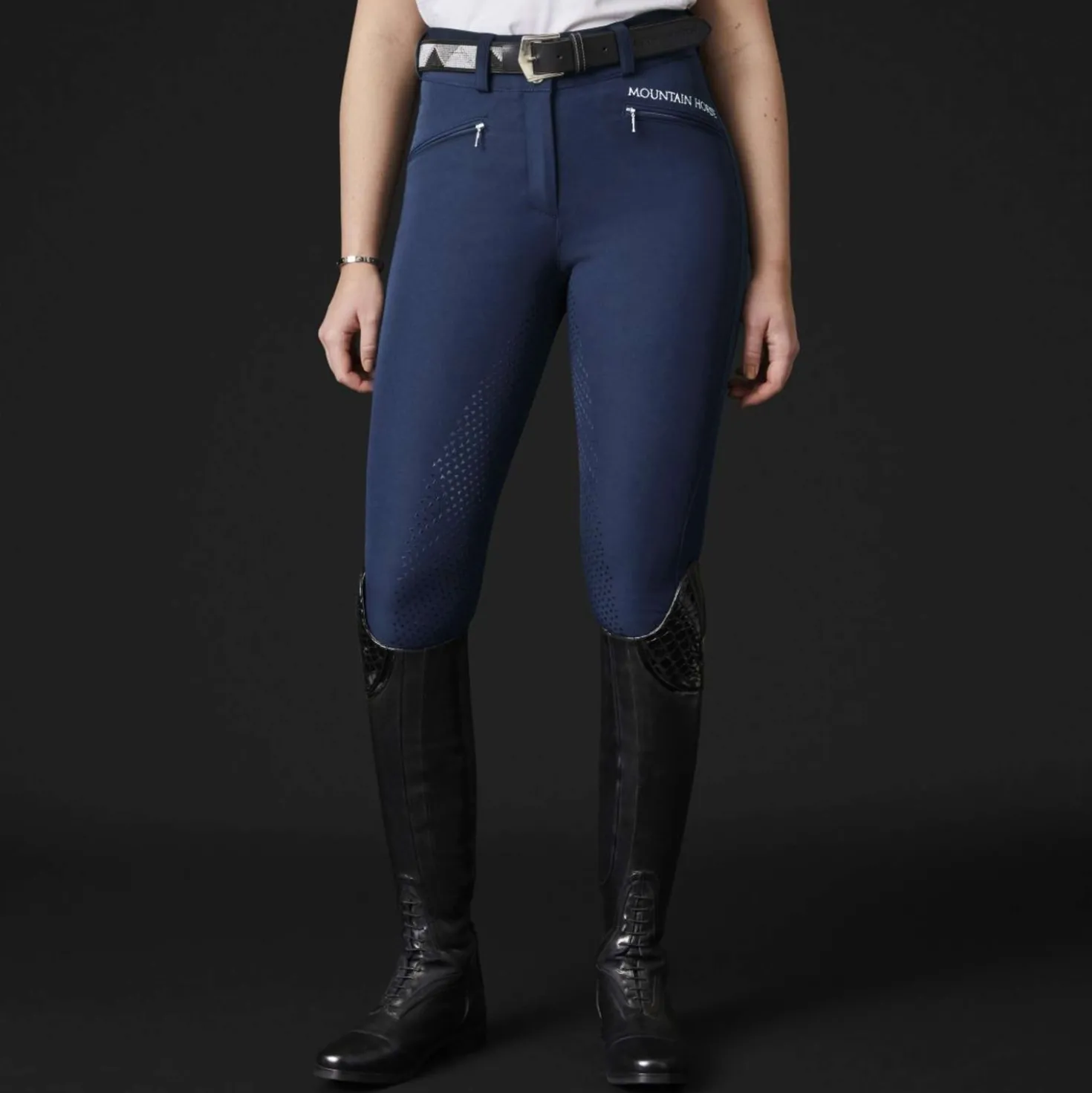 Mountain Horse Rijbroek Diana Navy