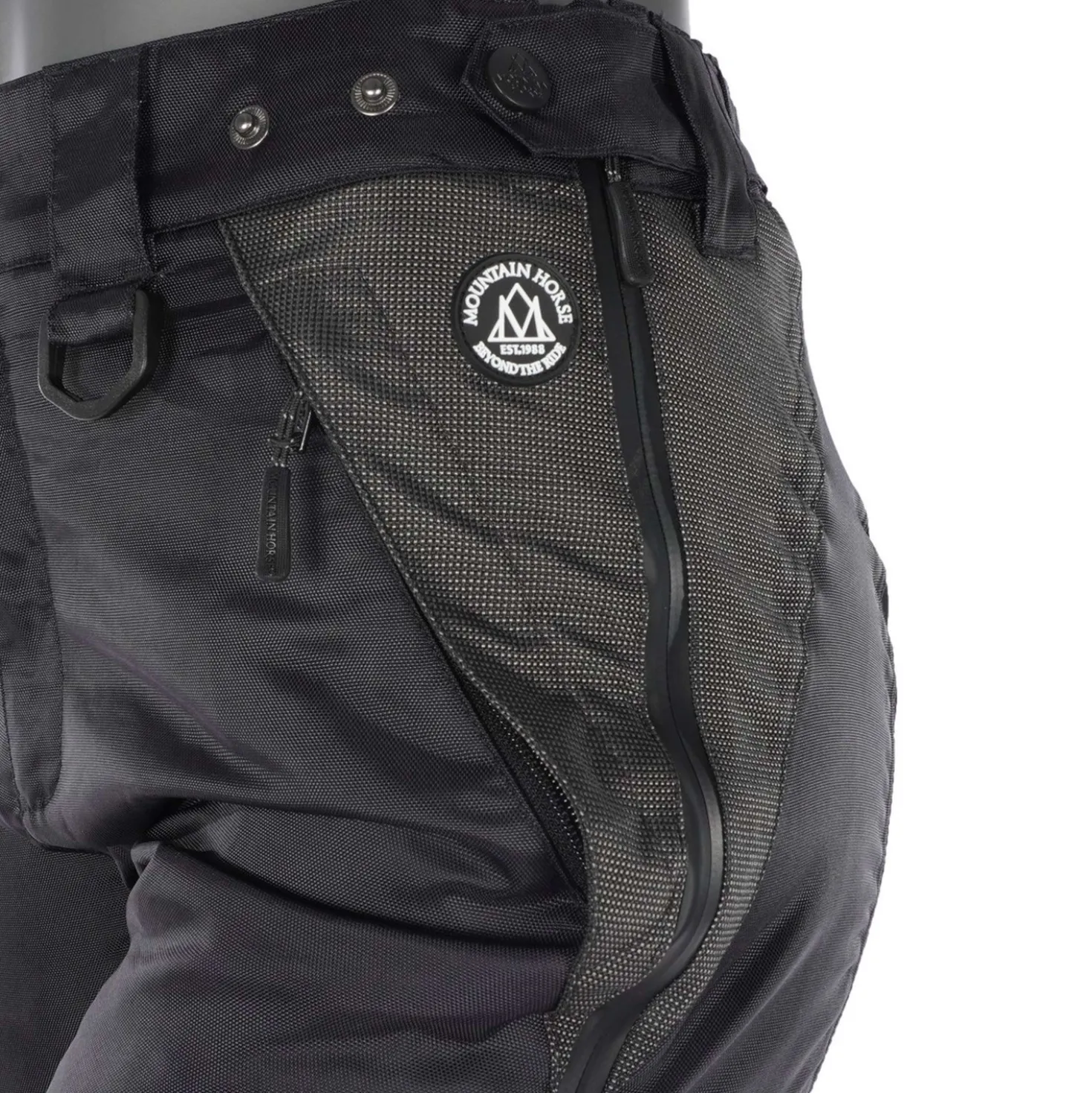 Mountain Horse Rijbroek Polar Full Seat Zwart