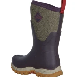 Muck Boot Arctic Sport II Mid Dames Bordeaux/Tweed