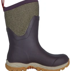 Muck Boot Arctic Sport II Mid Dames Bordeaux/Tweed