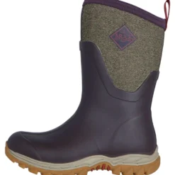 Muck Boot Arctic Sport II Mid Dames Bordeaux/Tweed