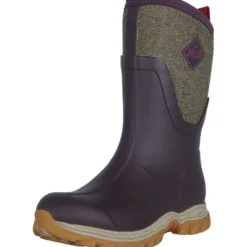 Muck Boot Arctic Sport II Mid Dames Bordeaux/Tweed