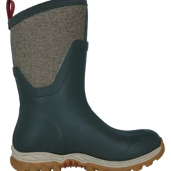 Muck Boot Arctic Sport II Mid Dames Olive/Tweed